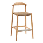 Linea Furniture Ramona Acacia Wood Bar Stools