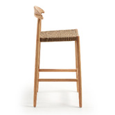 Linea Furniture Ramona Acacia Wood Bar Stools