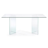 Linea Furniture Roscoe Glass Dining Table