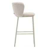 Linea Furniture Elodie Chenille Bar Stools