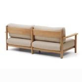 Linea Furniture 3 Seater Adleigh Teak Wood Outdoor Sofa