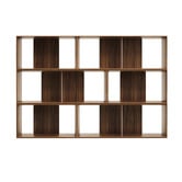 Linea Furniture 6 Piece Oren Stackable Shelving Unit Set