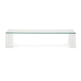 Linea Furniture Chauncey Glass Coffee Table