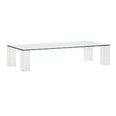 Linea Furniture Chauncey Glass Coffee Table