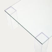 Linea Furniture Chauncey Glass Coffee Table