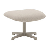 Linea Furniture Lowell Chenille Footstool