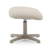 Linea Furniture Lowell Chenille Footstool