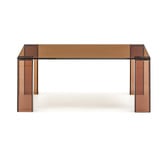 Linea Furniture Chauncey Glass Side Table