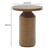 Linea Furniture Ezra Round Side Table