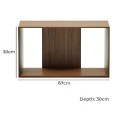 Linea Furniture Oren 67cm Shelving Unit