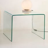 Linea Furniture Roscoe Glass Side Table