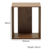 Linea Furniture 6 Piece Oren Shelving Unit Set