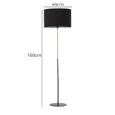 Linea Furniture Levine Metal Floor Lamp