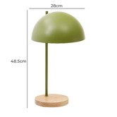 Linea Furniture Uzair Rubberwood Table Lamp