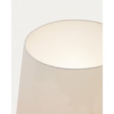Linea Furniture Lillian Rubberwood Floor Lamp
