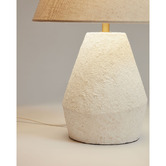Linea Furniture Mueller Textured Ceramic Table Lamp