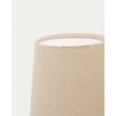 Linea Furniture Garner Steel Linen Floor Lamp