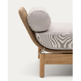 Linea Furniture Dalfred Acacia Wood Outdoor Daybed