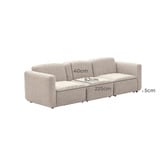 Linea Furniture Addison 3 Seater Modular Sofa