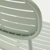 Linea Furniture Bowie Outdoor Armless Dining Chairs