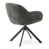 Linea Furniture Meriden Chenille Swivel Armchair