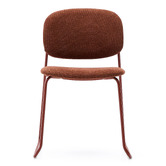Linea Furniture Haven Chenille Armless Dining Chairs