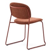 Linea Furniture Haven Chenille Armless Dining Chairs