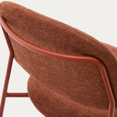 Linea Furniture Haven Chenille Armless Dining Chairs