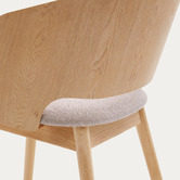 Linea Furniture Shelton Rubberwood Dining Chairs