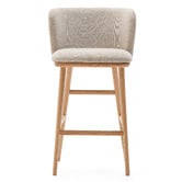 Linea Furniture 65cm Collins Chenille Bar Stools