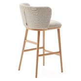 Linea Furniture 65cm Collins Chenille Bar Stools