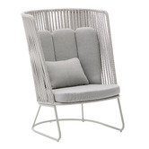 Linea Furniture Hanes High-Back Outdoor Lounge Chair