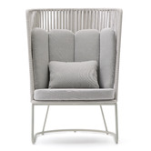 Linea Furniture Hanes High-Back Outdoor Lounge Chair