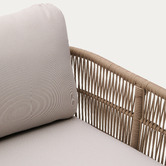 Linea Furniture Evans Acacia Wood Outdoor Daybed