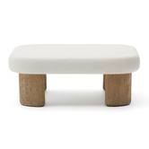 Linea Furniture Palmera Square Cement Outdoor Coffee Table