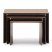 Linea Furniture 3 Piece Leander Nesting Side Table Set