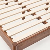 Linea Furniture Culver Rubberwood Platform Bed