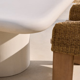 Linea Furniture Augusta Cement Outdoor Dining Table