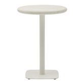 Linea Furniture Brea Round Cement Outdoor Bar Table