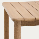 Linea Furniture Soren Rectangular Acacia Wood Outdoor Bar Table