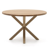 Linea Furniture Argo Round Acacia Wood Dining Table