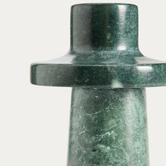 Linea Furniture 18cm Sorrento Marble Candle Holder
