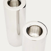 Linea Furniture Holler Stainless Steel Candle Holders