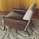 Linea Furniture Olivia Chenille Armchair