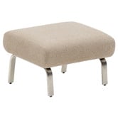 Linea Furniture Olivia Chenille Footstool