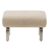 Linea Furniture Olivia Chenille Footstool
