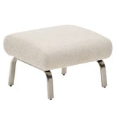 Linea Furniture Olivia Chenille Footstool