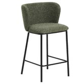 Linea Furniture 65cm Zoe Chenille Bar Stool