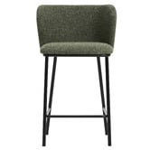 Linea Furniture 65cm Zoe Chenille Bar Stool