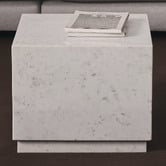 Linea Furniture Luka Marble Side Table